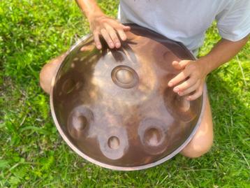  Handpan en acier inoxydable I D Minor/F-Pygmy I Steel Drum 