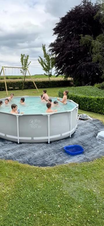 Intex zwembad van 366 cm en accessoires