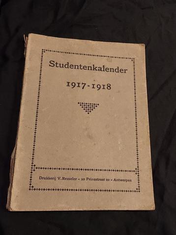 Studentenkalender 1917 - 1918, Albrecht Rodenbach