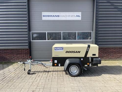 TE HUUR mobiele compressor 2.5 kuub, Zakelijke goederen, Machines en Bouw | Pompen en Compressoren