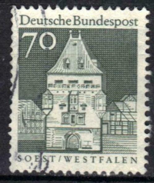 Duitsland Bundespost 1967-1969 - Yvert 396 - Gebouwen (ST), Timbres & Monnaies, Timbres | Europe | Allemagne, Affranchi, Envoi