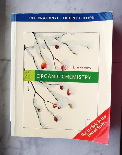 Organic Chemistry, McMurry, International Student Edition, Livres, Livres d'étude & Cours, Utilisé, Autres niveaux, Enlèvement ou Envoi