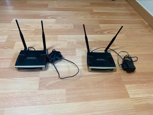 2x Engenius ecb350 wireless 300N, Informatique & Logiciels, Amplificateurs wifi, Utilisé, Enlèvement