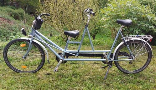 Vélo Tandem enfant - adulte    marque belge Tri-Bike, Vélos & Vélomoteurs, Vélos | Tandems, Utilisé, Moins de 10 vitesses, Moins de 49 cm