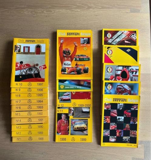 Ferrari Club Belgio, Livres, Autos | Brochures & Magazines, Comme neuf, Ferrari, Enlèvement