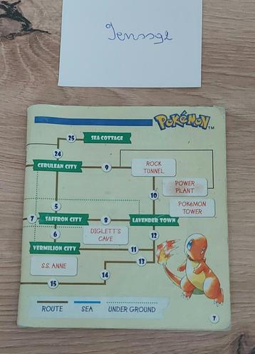 Pokémon yellow manual eng/Dutch - gameboy 