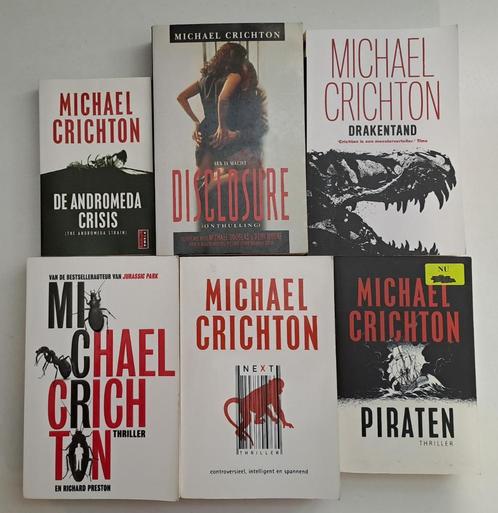 Boeken Michael Crichton, Livres, Thrillers, Utilisé, Enlèvement ou Envoi