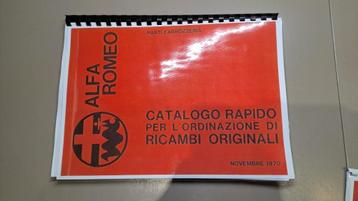 Catalogue Alfa Romeo - copie - 1970