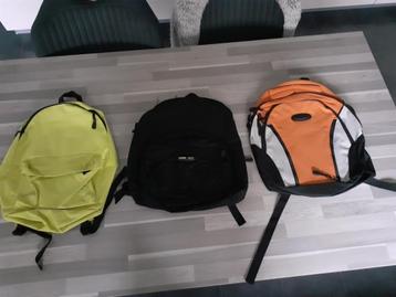 3 sacs à dos 
