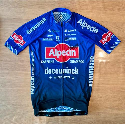 Chemise signée - Emiel Verstrynge - Alpecin Deceuninck, Vélos & Vélomoteurs, Accessoires vélo | Vêtements de cyclisme, Neuf, Vêtements d'extérieur