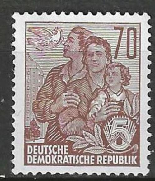 Duitsland DDR 1955 - Yvert 193A - Vijfjarenplan - 70 p. (PF), Timbres & Monnaies, Timbres | Europe | Allemagne, Non oblitéré, RDA