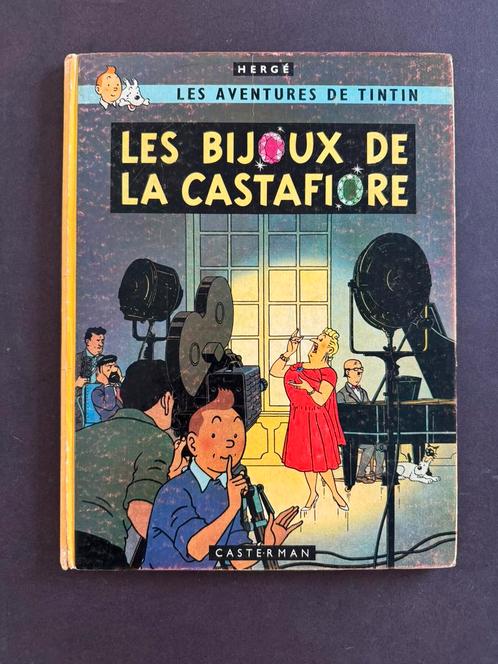 Ancienne bd Tintin les bijoux de la Castafiore EO française, Boeken, Stripverhalen