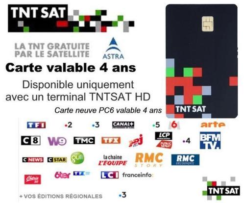 Carte TNTSAT, TV, Hi-fi & Vidéo, TV, Hi-fi & Vidéo Autre, Neuf, Enlèvement ou Envoi