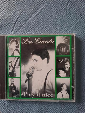 Cd la cuenta ( vosselaar) play it nice 