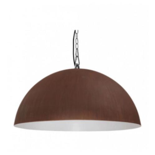 Industriële Hanglamp diam.60cm roestkleurig., Maison & Meubles, Lampes | Suspensions, Neuf, Métal, Enlèvement
