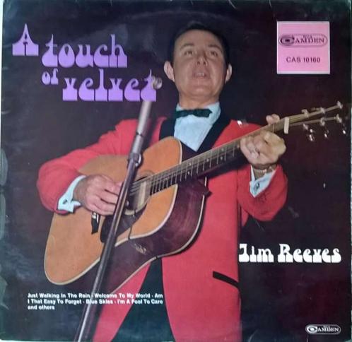 LP Jim Reeves – A Touch Of Velvet, CD & DVD, Vinyles | Country & Western, Comme neuf, 12 pouces, Enlèvement ou Envoi