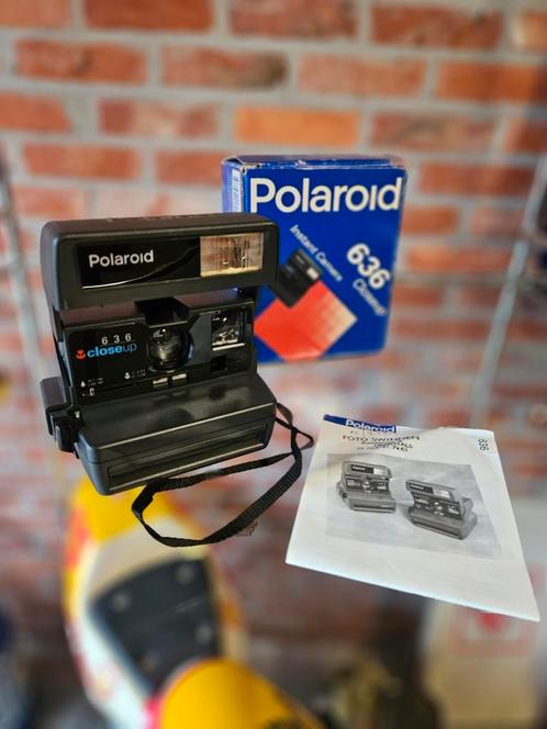Appareil photo vintage Polaroid 636 gros plan - année 1997, TV, Hi-fi & Vidéo, Appareils photo analogiques, Comme neuf, Polaroid