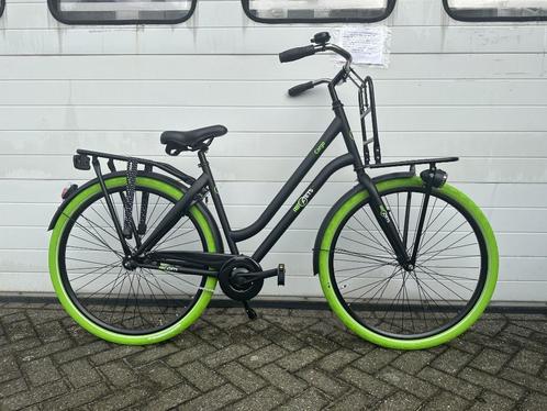 Heren transport fiets 28 inch mat zwart, Vélos & Vélomoteurs, Vélos | Garçons, Neuf, 26 pouces ou plus, Enlèvement ou Envoi