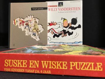 Belgie gestript + Willy Vandersteen + Puzzel