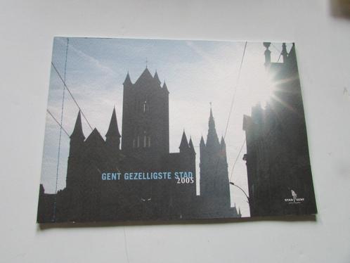 GENT, GEZELLIGSTE STAD, 2005, Boeken, Kunst en Cultuur | Architectuur, Zo goed als nieuw, Overige onderwerpen, Ophalen of Verzenden