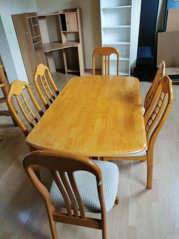 Table et 6 chaises