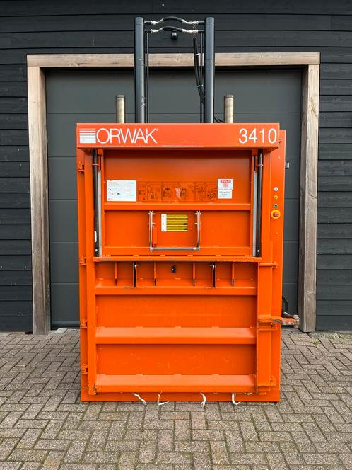 Balenpers / Papierpers | Orwak 3410SD | 24 ton, Zakelijke goederen, Machines en Bouw | Overig, Ophalen of Verzenden