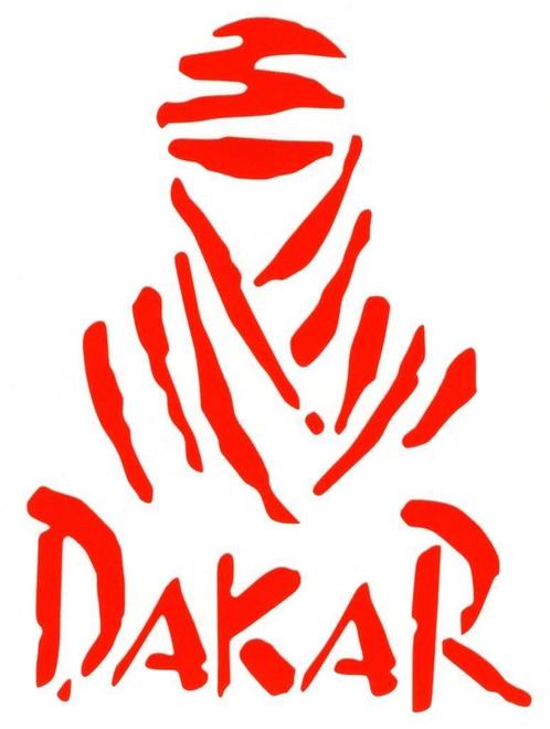 Dakar sticker #11, Motoren, Accessoires | Stickers, Verzenden