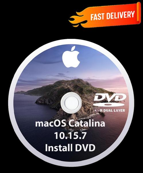 Installez macOS Catalina 10.15.7 via DVD sans USB OSX OS X, Informatique & Logiciels, Systèmes d'exploitation, Neuf, MacOS, Envoi