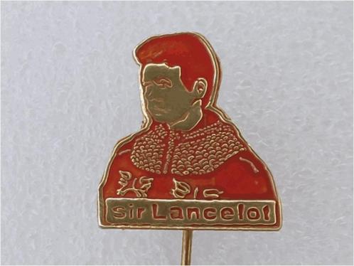 SP2044 Speldje Sir Lancelot rood, Collections, Broches, Pins & Badges, Utilisé, Enlèvement ou Envoi