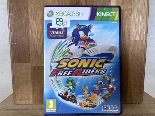A1287. Sonic Free Riders voor Xbox 360 Kinect, Games en Spelcomputers, Games | Xbox 360, Zo goed als nieuw, Ophalen of Verzenden