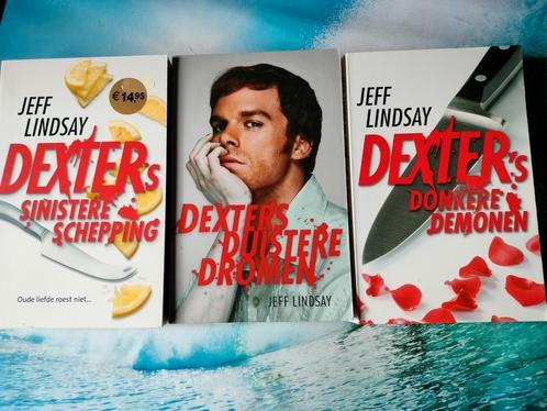 3 bloedstollende thrillers met "Dexter"  door Jeff Lindsay, Livres, Fantastique, Comme neuf, Enlèvement ou Envoi
