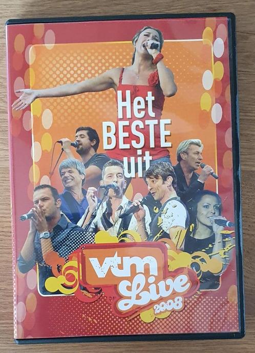 Het Beste Uit VTM Live 2008 - DVD, Cd's en Dvd's, Dvd's | Muziek en Concerten, Zo goed als nieuw, Muziek en Concerten, Alle leeftijden