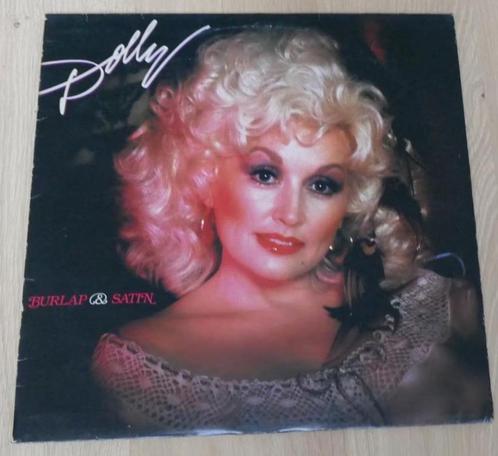 LP Dolly Parton ‎– Burlap & Satin, CD & DVD, Vinyles | Country & Western, Utilisé, 12 pouces, Enlèvement ou Envoi