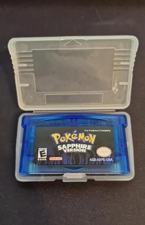 Pokemon Sapphire English Gameboy, Consoles de jeu & Jeux vidéo, Jeux | Nintendo Game Boy, Neuf, Jeu de rôle (Role Playing Game)