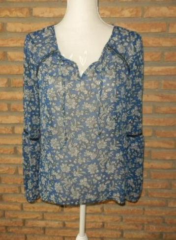  -(84) -blouse femme t.36 bleue - yessica -