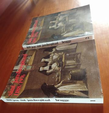 2 boeken Sint Janshospitaal 1188/1976 deel1&2