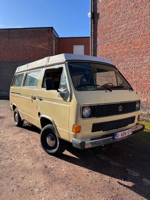 Camping-car VW T3 Westfalia 1984, Caravanes & Camping, Camping-cars, Particulier, Modèle Bus, jusqu'à 4, Westfalia, Essence, Enlèvement