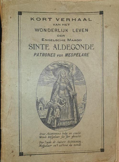 Kort verhaal van het wonderlijk leven der Engelsche maagd St, Livres, Biographies, Utilisé, Religion, Enlèvement ou Envoi