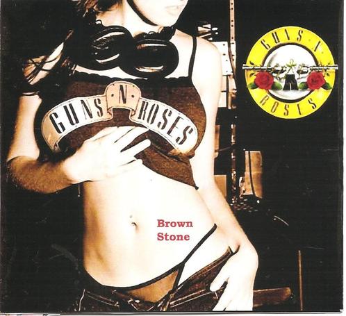 CD GUNS N' ROSES - Brown Stone - Live Perkins Palace 1987, Cd's en Dvd's, Cd's | Hardrock en Metal, Zo goed als nieuw, Verzenden
