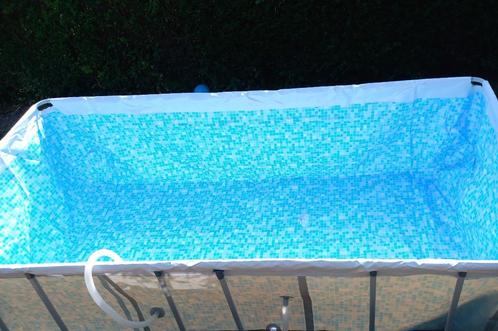 Grande piscine avec de nombreux accessoires, Jardin & Terrasse, Piscines, Comme neuf, Piscines hors sol, 80 à 120 cm, 400 cm ou plus