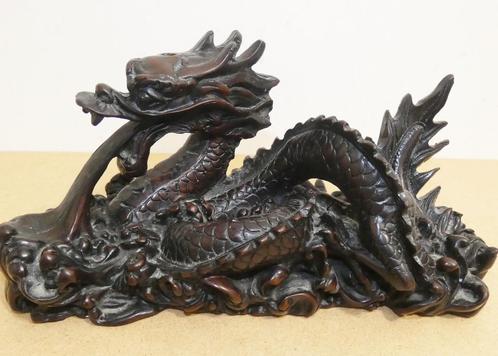 Chinese draak - gedetaillieerd [826], Antiek en Kunst, Kunst | Beelden en Houtsnijwerken, Ophalen of Verzenden