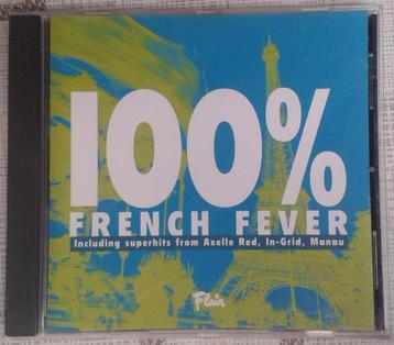 CD - 100% French Fever - Pop - Franstalig - Als nieuw - € 4