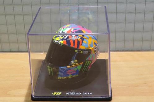 Valentino Rossi AGV helmet 2014 Misano 1:5, Hobby & Loisirs créatifs, Voitures miniatures | 1:5 à 1:12, Neuf, Autres types, 1:5 à 1:8