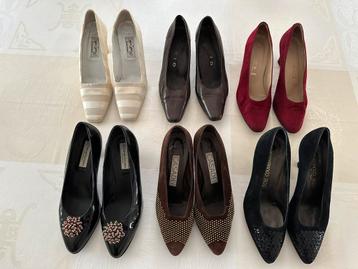6 paires de chaussures pour femmes