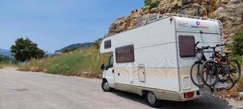Camping car Fiat ducato 19d  gsm 0492455891, Caravans en Kamperen, Mobilhomes, Bedrijf, Integraal, tot en met 4, Fiat, Diesel