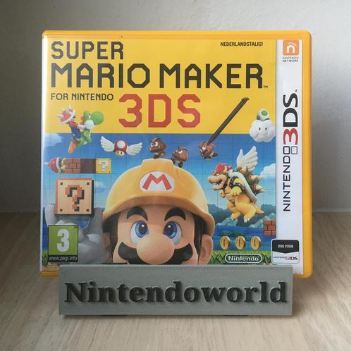 Super Mario Maker (3DS), Games en Spelcomputers, Games | Nintendo 2DS en 3DS, Zo goed als nieuw, Online, Ophalen of Verzenden