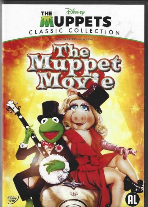 DVD The Muppet Movie, Cd's en Dvd's, Dvd's | Tekenfilms en Animatie, Zo goed als nieuw, Amerikaans, Poppen of Stop-motion, Alle leeftijden