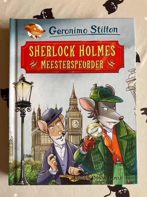 Geronimo Stilton - Sherlock Holmes, meesterspeurder, Livres, Livres pour enfants | Jeunesse | Moins de 10 ans, Comme neuf, Enlèvement ou Envoi