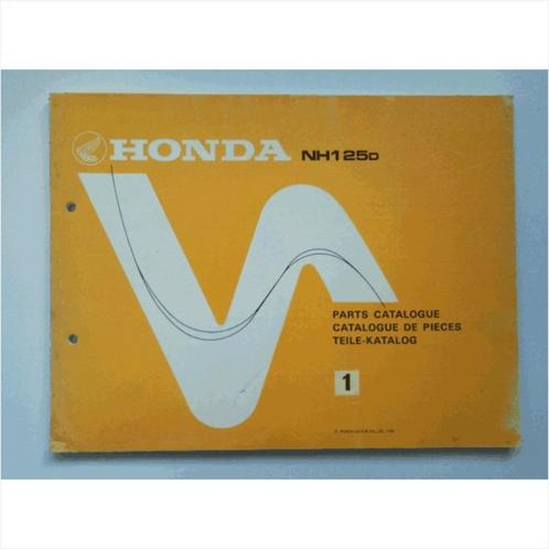 Honda NH125D Onderdelenboek 1983 #1 Engels Frans Duits, Livres, Autos | Livres, Utilisé, Honda, Enlèvement ou Envoi