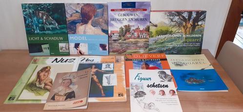 Lot boeken tekenen en schilderen, Livres, Loisirs & Temps libre, Comme neuf, Dessin et Peinture, Enlèvement ou Envoi